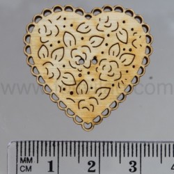 Heart with fancy frame
